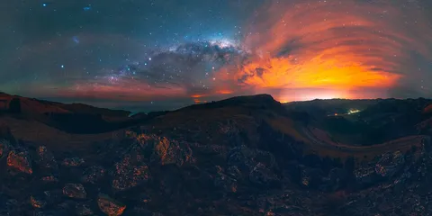 The milky way shot that got me 100,000 in a few days (VR 360 in comment) [OC] [2048x1024]