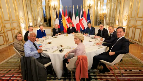 The informal meeting of European leaders in France today