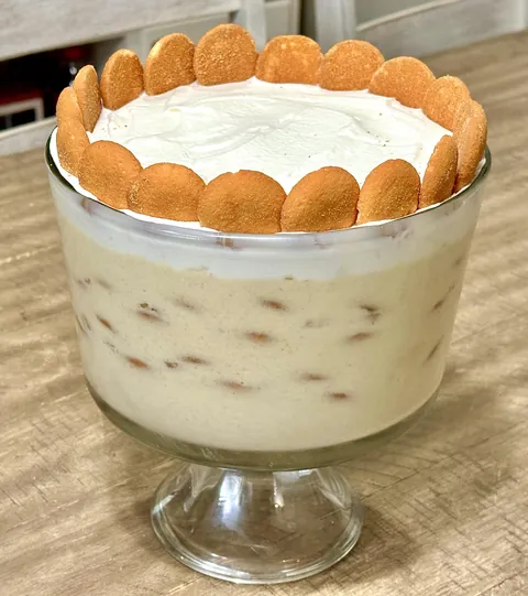 [OC] Banana Pudding I made for dessert for my family BBQ this weekend