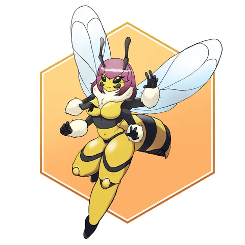Have a bee girl (OC)