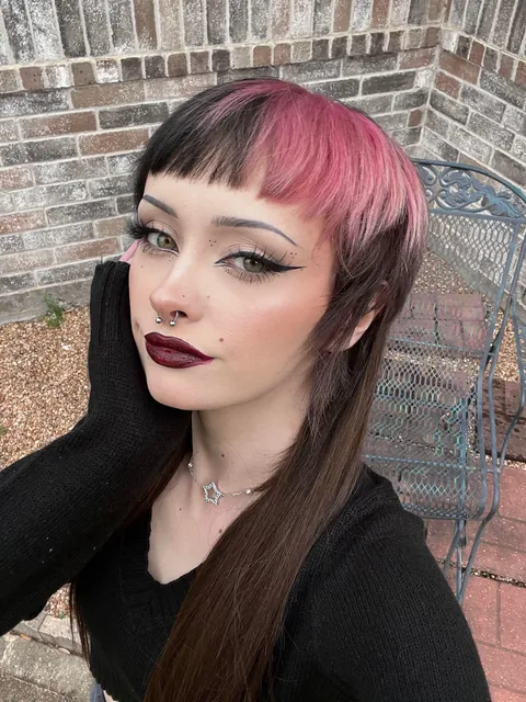 basic makeup vampy lip
