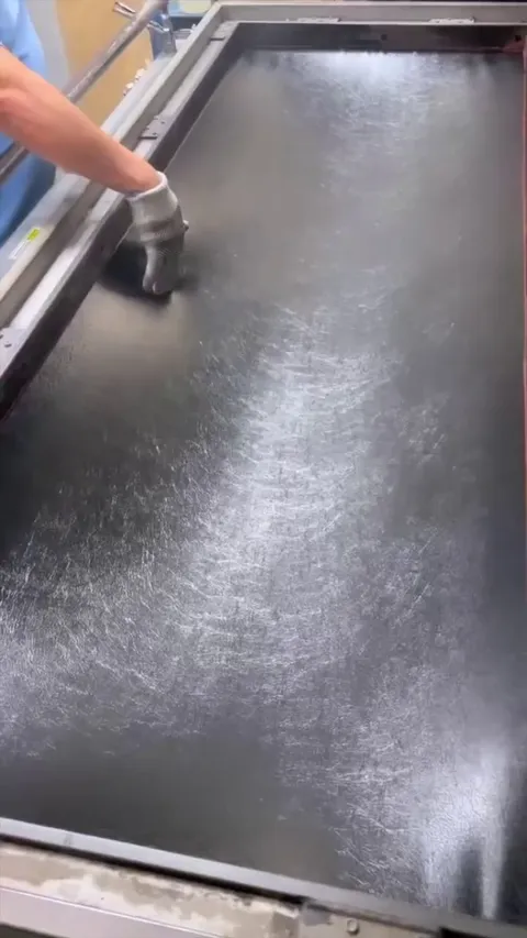 Vacuum forming a dash for a BMW