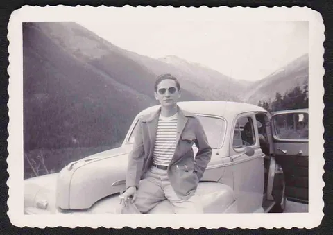 My grandfather- a Holocaust survivor and hipster before it was cool? 