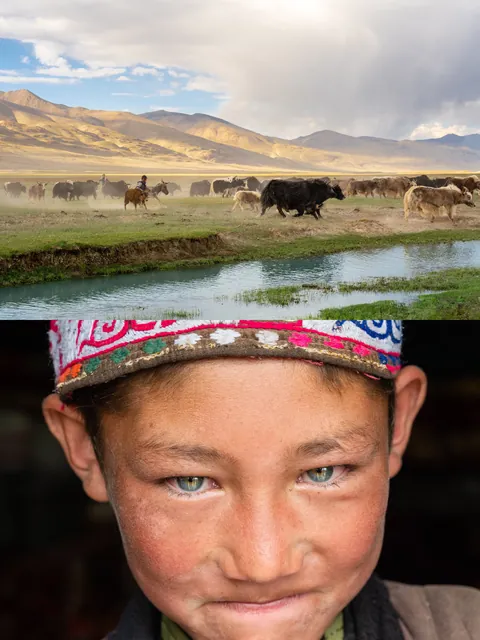 Faces from different parts of Afghanistan