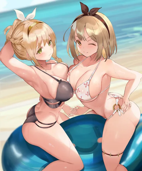 They are having fun at the beach