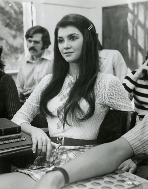 The beautiful Victoria Principal in 1973.