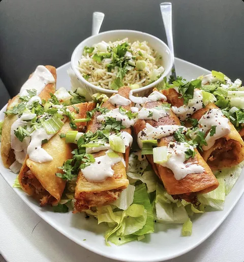 [homemade] First time making taquitos! 