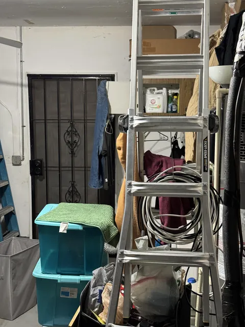 Gasped when I saw this hoodie drying in the garage!