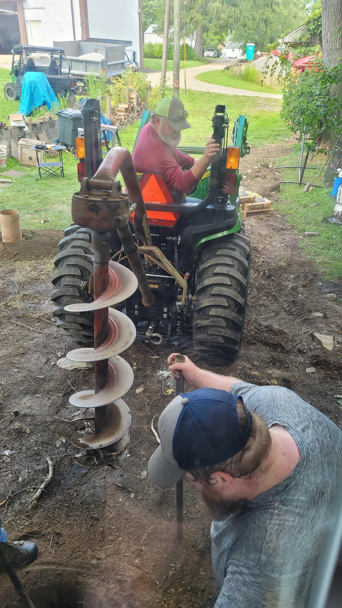 Replaced the deck that was falling apart when I bought the house, and decided to go bigger