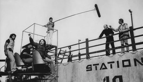 Behind the Scenes photos from the making of "Escape From New York" (released 45 years ago on July 10th, 1981)