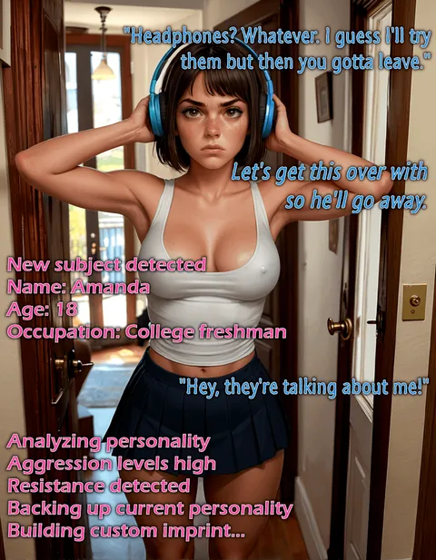 Amanda gets a personality adjustment (updated)