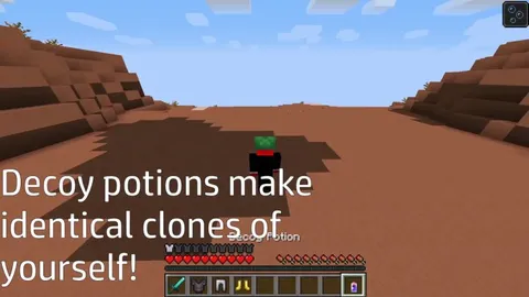 I made a datapack that adds in a decoy potion!