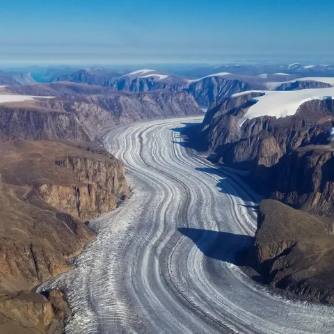 ITAP of a glacier
