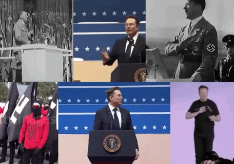 Elon, Hitler, Nazis, and Hearts. He knows the difference.