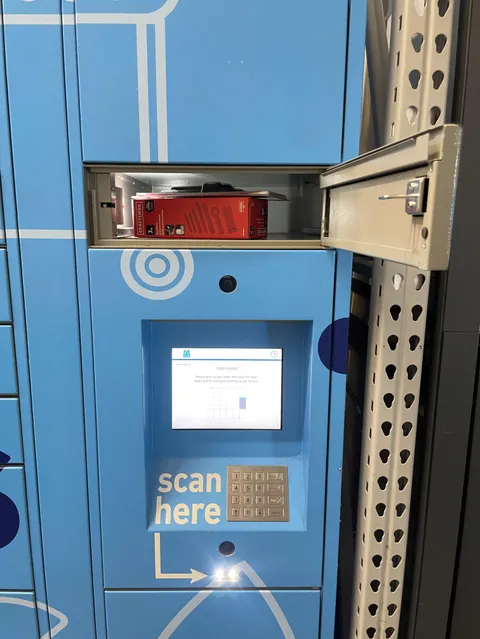 Scanned Lowe’s pick-up order and door automatically opened, whacking me in the face