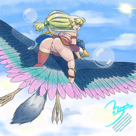 Bratty Skyward Sword Zelda (Octopode)