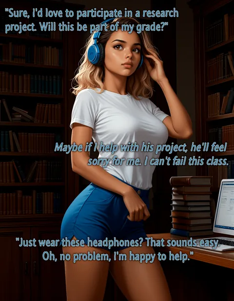 Gabriella visits office hours to get some help