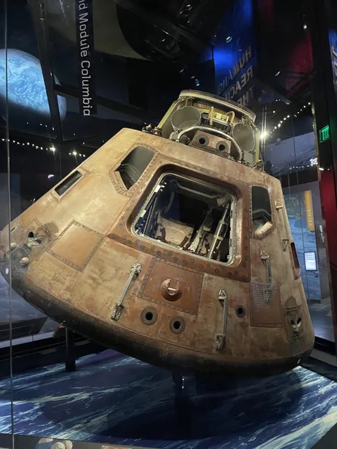 Command Module of Apollo 11 at the Air and Space Museum in Washington DC