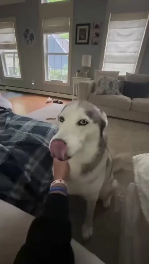 The sleepy baby really didn’t like the rain