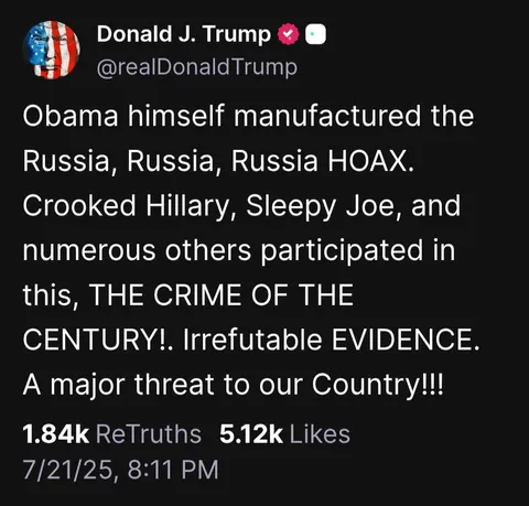 who's gonna tell him what SCOTUS ruled about POTUS and "crime"? 🤔