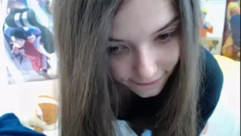 Beautiful girl gets herself off