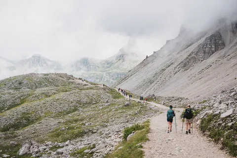 Dolomites,Italy, Alternate route idea staying in Rifugios, 1 week of hiking