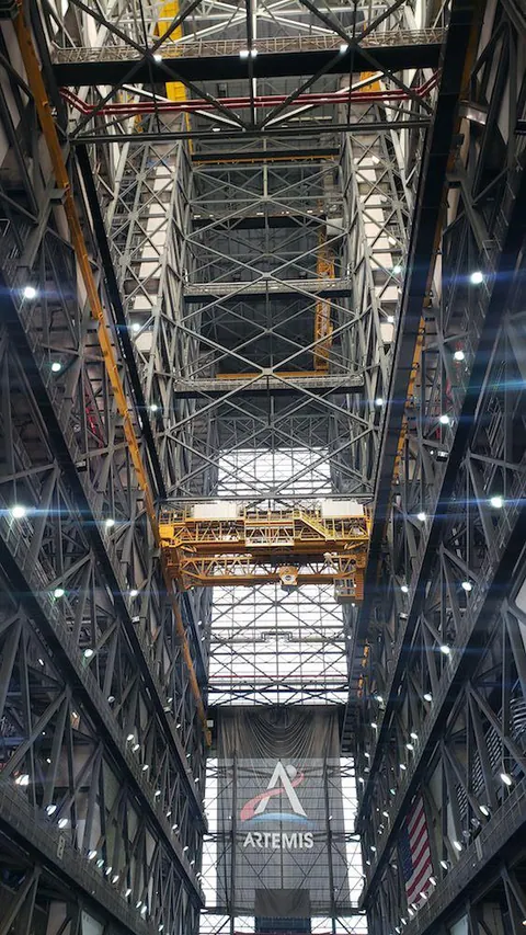 Interior of VAB building