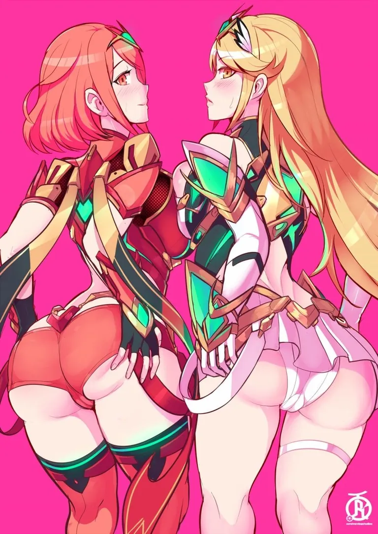 Pyra and Mythra (Revolverwing)