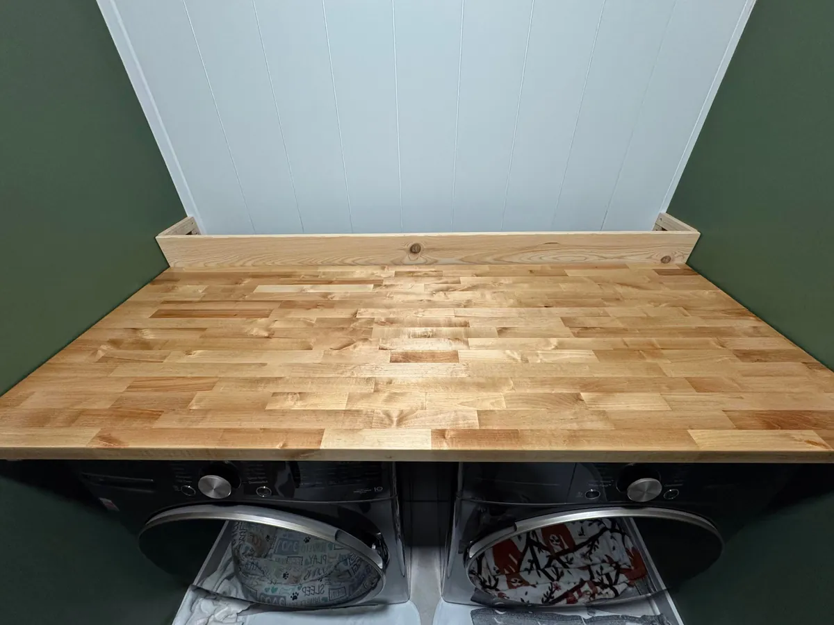 My Christmas present to my wife this year was renovating our laundry room. How did I do?