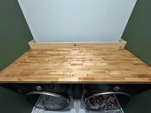 My Christmas present to my wife this year was renovating our laundry room. How did I do?