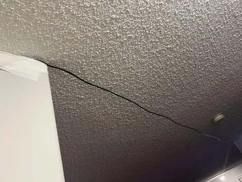 Temporary Ethernet situation. Anything I can do to hook it into the popcorn ceiling.