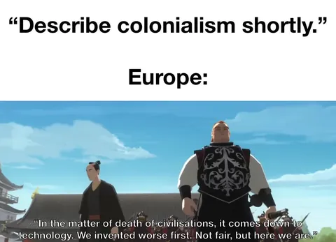 European colonial history in a nutshell