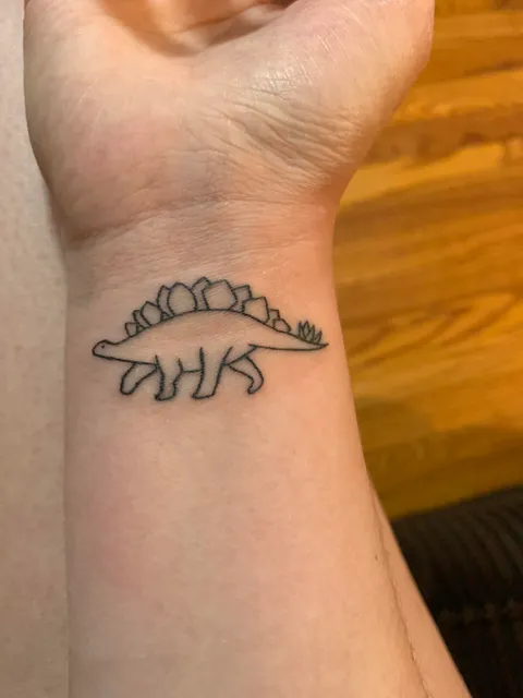 Got this lil dude done yesterday by Mike at Double Diamond Tattoos in West Chester, PA. I’m slightly obsessed.