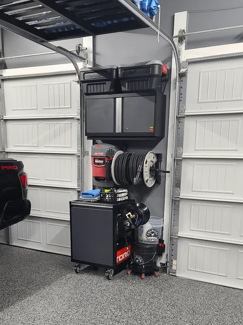 My car detail area (update)