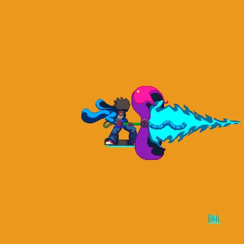 Projectile vomit 4 frames