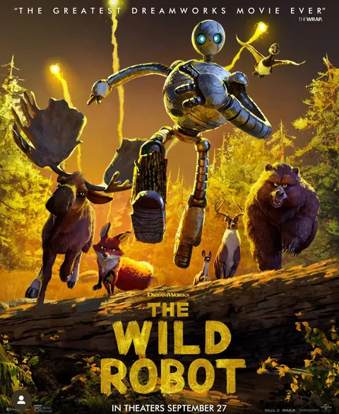 New poster for “The Wild Robot”