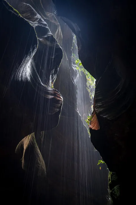 ITAP of a wet canyon