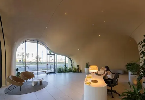 One River North: A Cracked-Open Canyon in the Heart of Denver. By MAD