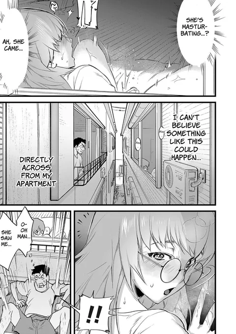 [Chimeda] Mado wo Watareba -Otonari-san wa Onanii Chuudokujo 422620