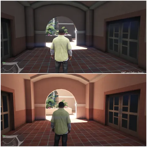 The difference ray tracing makes in GTA 5