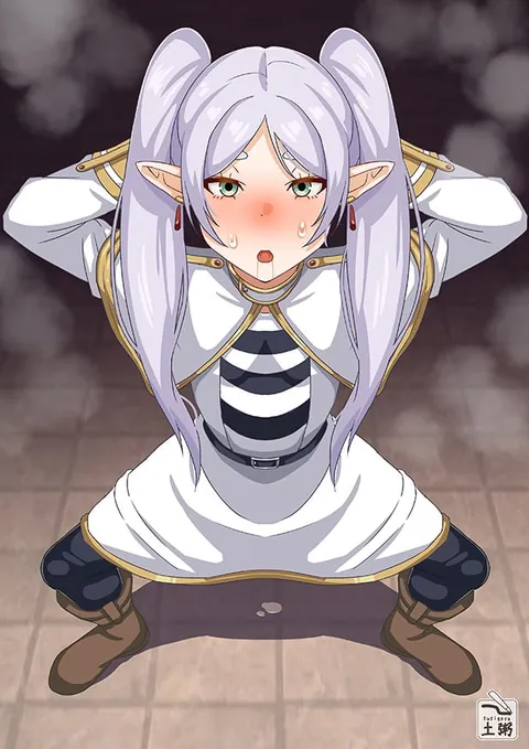 Magic submission stance [Frieren at the funeral]