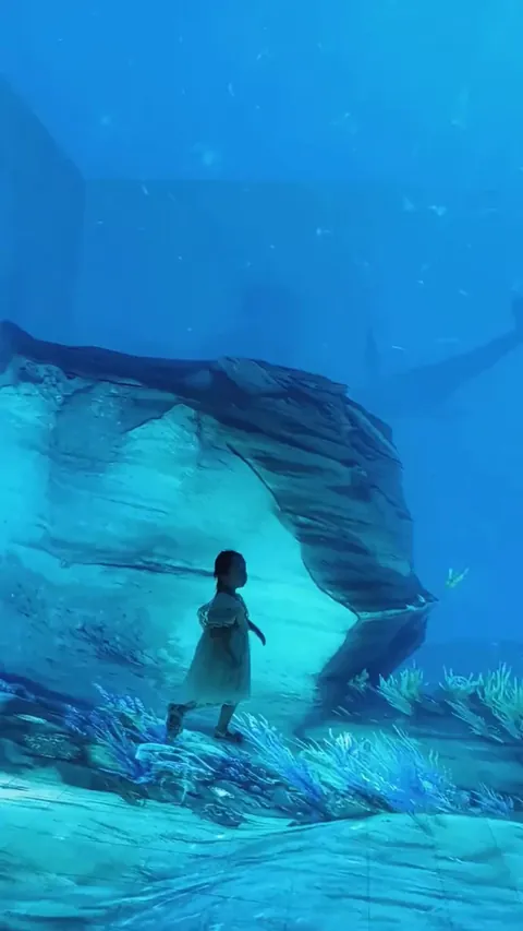 Disorienting room with wall to wall screens