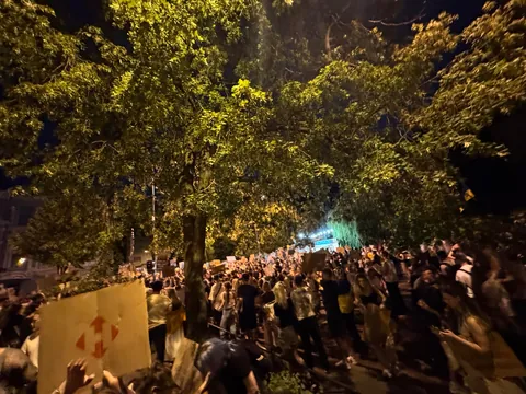 Fourth day of protests in Kyiv, Ukraine
