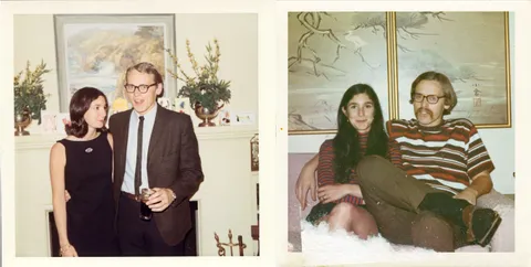 The 70s Transition: my parents in 1968 and again in 1970