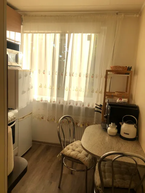 The first morning in my very own apartment!