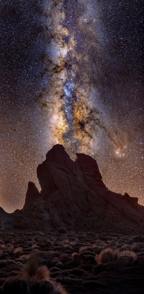 Milky Way over teide