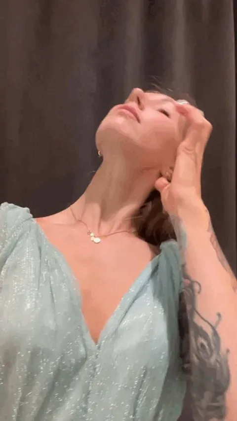 Revealing my puffies in the fitting room