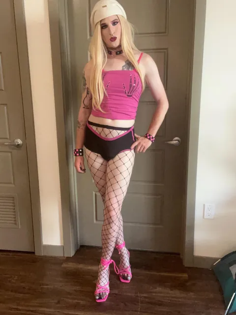 Just a wanna-be club slut stuck inside