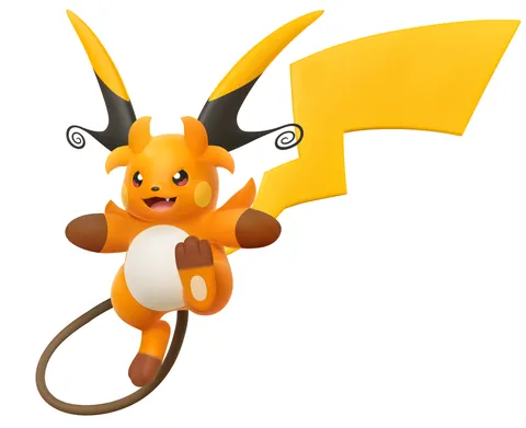 I combined my favourite parts of the Raichu megas into a single mon