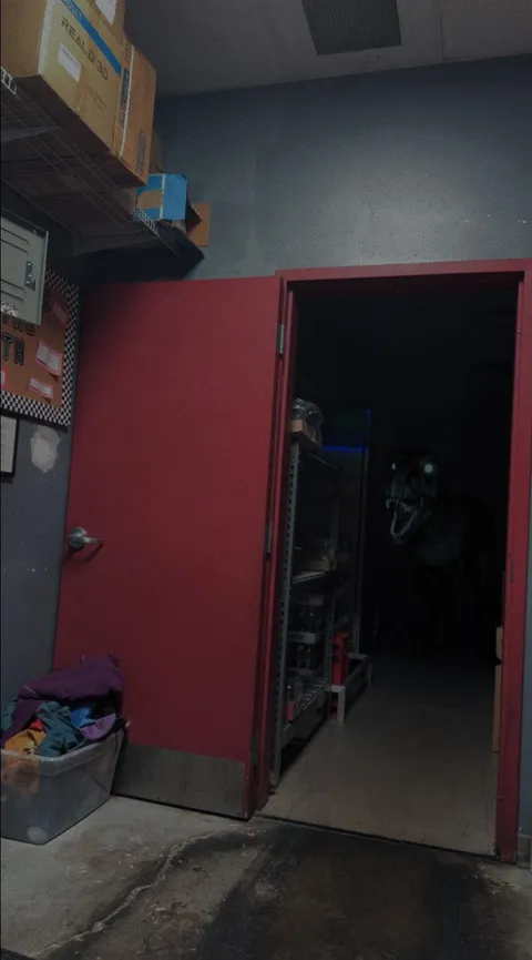 I work at a movie theater…I think one of the Jurassic world actors came to say hi